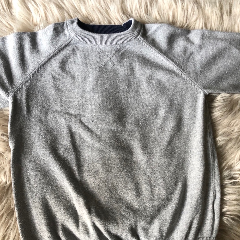 Children’s Place boys light weight gray sweater